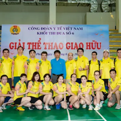 Công đoàn Trường Đại học Dược Hà Nội được đề nghị tặng Cờ thi đua xuất sắc của Tổng Liên đoàn Lao động Việt Nam và tham dự Giải giao hữu thể Khối thi đua 6, Công đoàn Y tế Việt Nam
